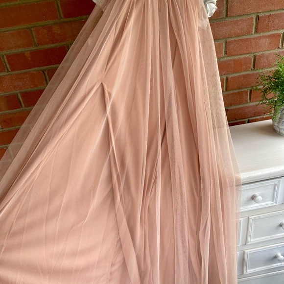 Emprada Rose Gold Gown, homecoming, wedding, Size Medium, NEVER WORN. New w/tags - Picture 6 of 6